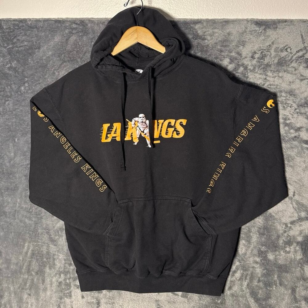 LA Kings x Star Wars Night Stormtrooper Hoodie Black Men's Large OT Sports NHL